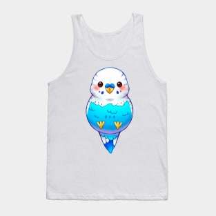 Blue Parakeet Tank Top